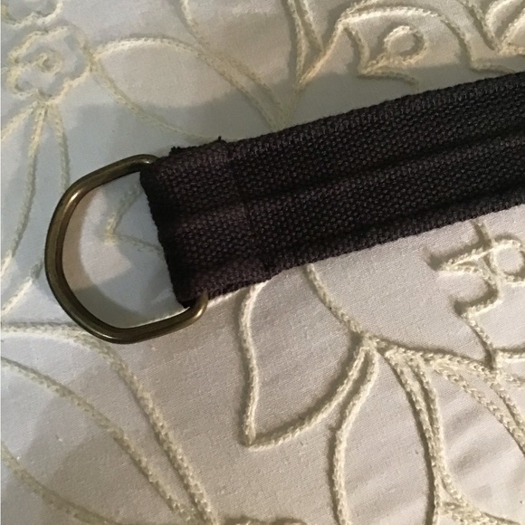 Men’s size 34 double d ring canvas belt - Picture 2 of 5